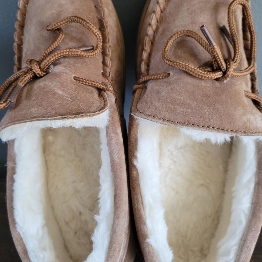 Lamo Moccasins (Chestnut-Size 7)